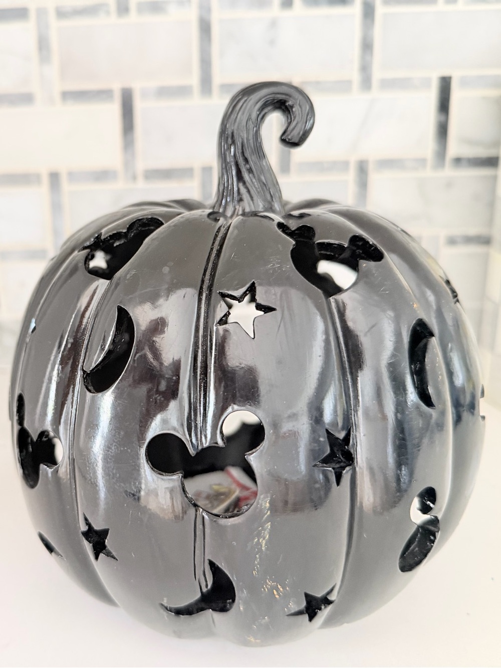 New Disney Mickey icon color changing light up pumpkin  halloween decoration - Picture 11 of 11